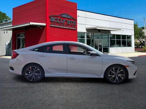 Platinum White Pearl 2020 Honda Civic Sport