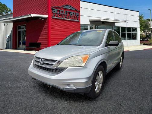 Alabaster Silver Metallic 2010 Honda CR-V LX