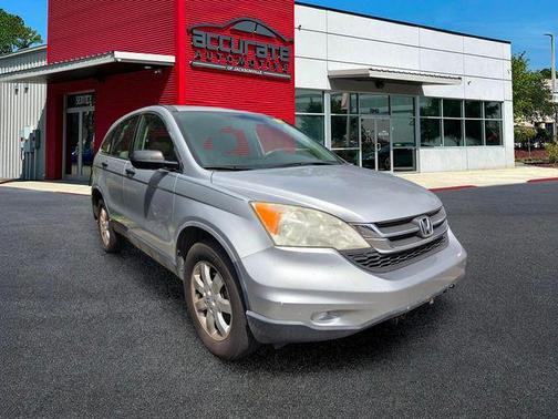 Alabaster Silver Metallic 2010 Honda CR-V LX