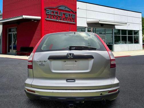 Alabaster Silver Metallic 2010 Honda CR-V LX