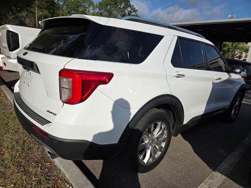 Oxford White 2021 Ford Explorer Limited