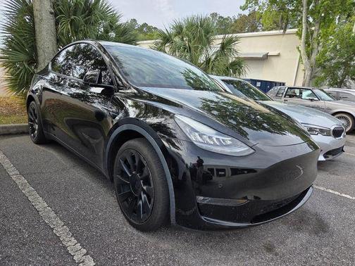Solid Black 2021 Tesla Model Y Long Range Dual Motor All-Wheel Drive