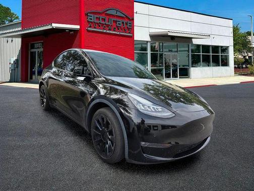 Solid Black 2021 Tesla Model Y Long Range Dual Motor All-Wheel Drive
