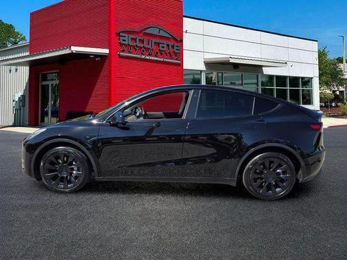 Solid Black 2021 Tesla Model Y Long Range Dual Motor All-Wheel Drive