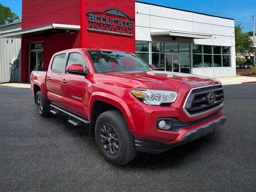 Barcelona Red Metallic 2021 Toyota Tacoma SR5