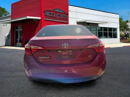 Barcelona Red Metallic 2018 Toyota Corolla LE