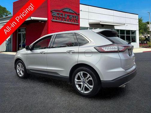 Ingot Silver Metallic 2018 Ford Edge Titanium