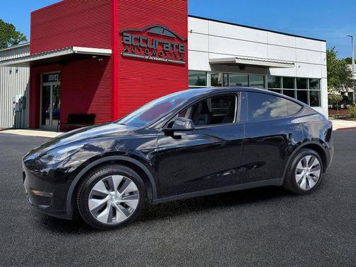 Solid Black 2023 Tesla Model Y Long Range Dual Motor All-Wheel Drive