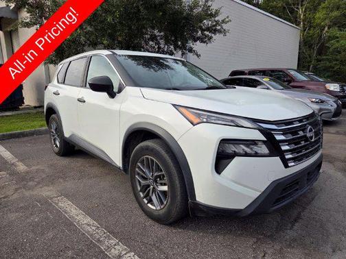 Glacier White 2024 Nissan Rogue S