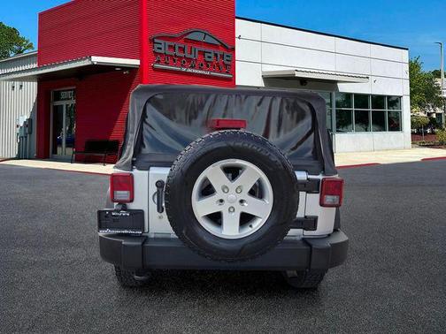 Bright Silver Metallic Clearcoat 2012 Jeep Wrangler Sport