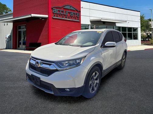 Platinum White Pearl 2019 Honda CR-V EX-L