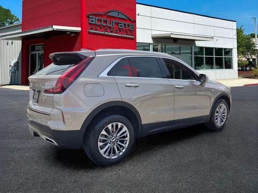 Latte Metallic 2024 Cadillac XT4 Premium Luxury