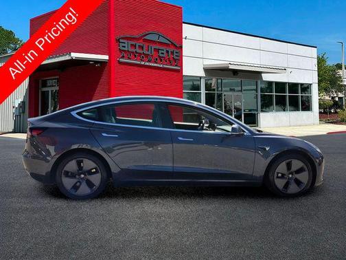 Gray 2020 Tesla Model 3 Long Range