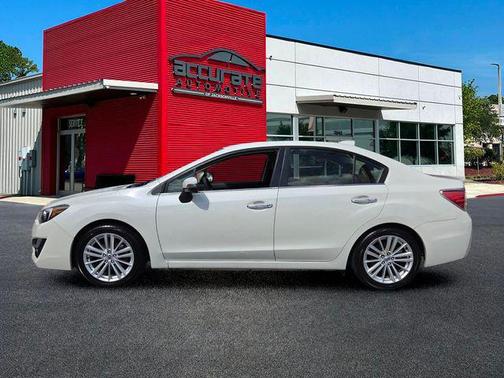 Crystal White Pearl 2016 Subaru Impreza 2.0i Limited