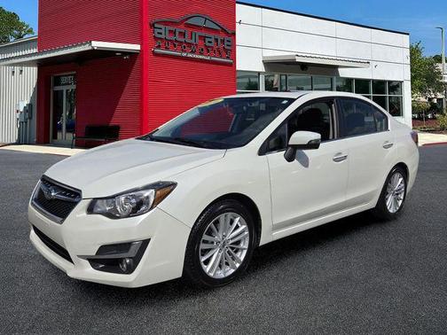 Crystal White Pearl 2016 Subaru Impreza 2.0i Limited