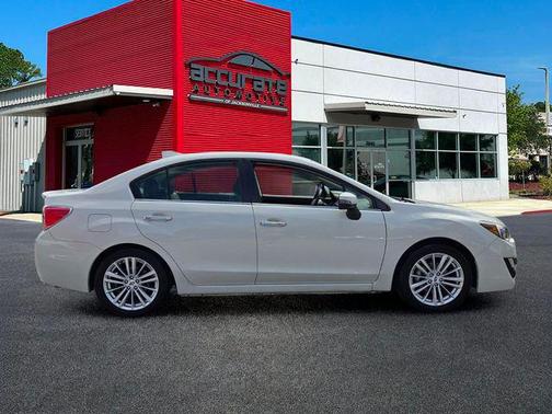 Crystal White Pearl 2016 Subaru Impreza 2.0i Limited