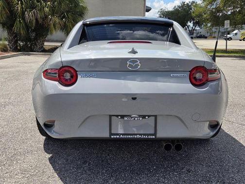 Aero Gray 2024 Mazda MX-5 Miata RF Grand Touring