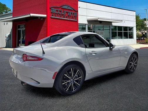 Aero Gray 2024 Mazda MX-5 Miata RF Grand Touring