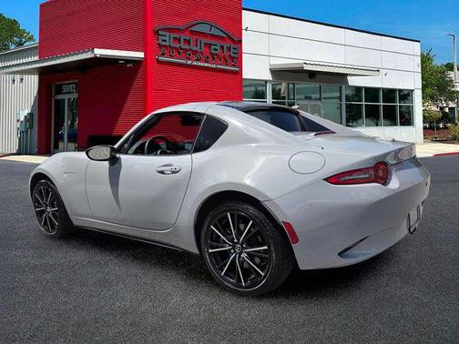 Aero Gray 2024 Mazda MX-5 Miata RF Grand Touring
