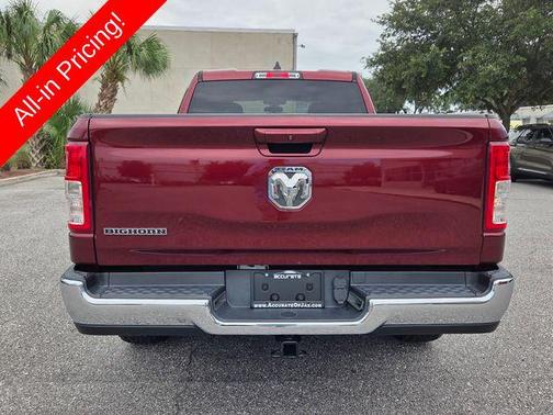 Delmonico Red Pearlcoat 2021 RAM 1500 Big Horn/Lone Star
