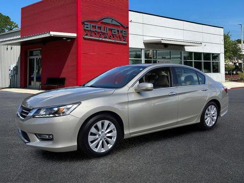 Gold 2013 Honda Accord EX-L