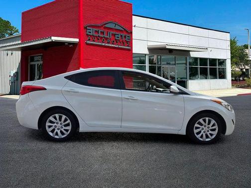 Shimmering White Mica 2012 Hyundai ELANTRA GLS
