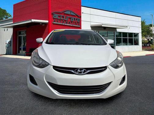 Shimmering White Mica 2012 Hyundai ELANTRA GLS