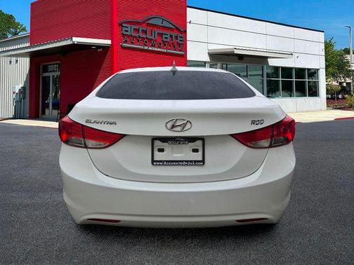 Shimmering White Mica 2012 Hyundai ELANTRA GLS