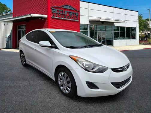 Shimmering White Mica 2012 Hyundai ELANTRA GLS