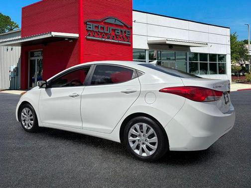 Shimmering White Mica 2012 Hyundai ELANTRA GLS