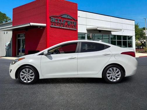 Shimmering White Mica 2012 Hyundai ELANTRA GLS