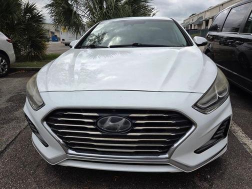 Quartz White Pearl 2018 Hyundai SONATA SEL