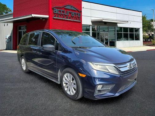 Obsidian Blue Pearl 2018 Honda Odyssey LX