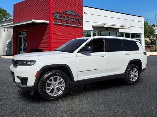 Bright White Clearcoat 2021 Jeep Grand Cherokee L Limited