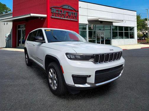 Bright White Clearcoat 2021 Jeep Grand Cherokee L Limited
