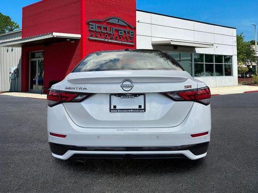 Aspen White/Super Black 2025 Nissan Sentra SR