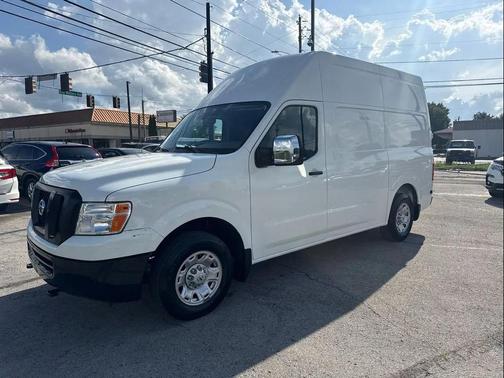 Glacier White 2021 Nissan NV Cargo NV2500 HD SV V8