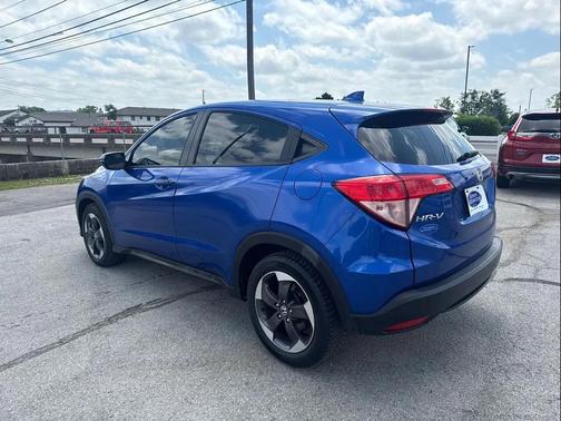 Aegean Blue Metallic 2018 Honda HR-V EX