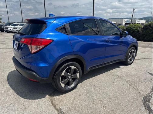 Aegean Blue Metallic 2018 Honda HR-V EX