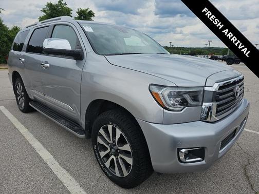 Silver Sky Metallic 2018 Toyota Sequoia Limited
