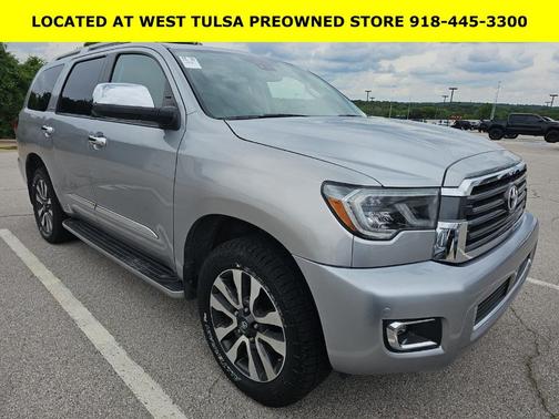 Silver Sky Metallic 2018 Toyota Sequoia Limited