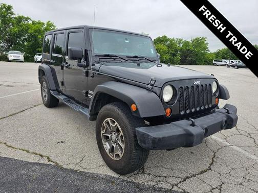Black Clearcoat 2012 Jeep Wrangler Unlimited Sport