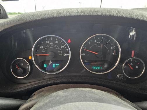 Black Clearcoat 2012 Jeep Wrangler Unlimited Sport