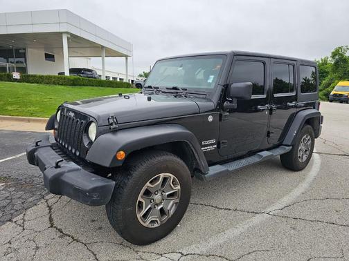 Black Clearcoat 2012 Jeep Wrangler Unlimited Sport