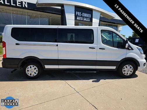 Oxford White 2023 Ford Transit-350 XLT