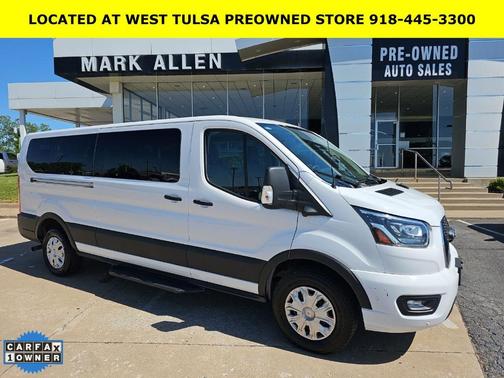 Oxford White 2023 Ford Transit-350 XLT