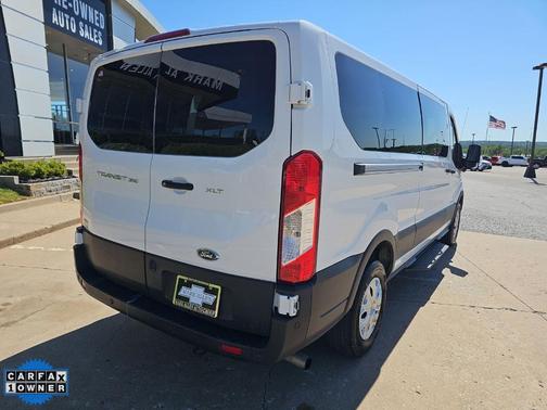 Oxford White 2023 Ford Transit-350 XLT