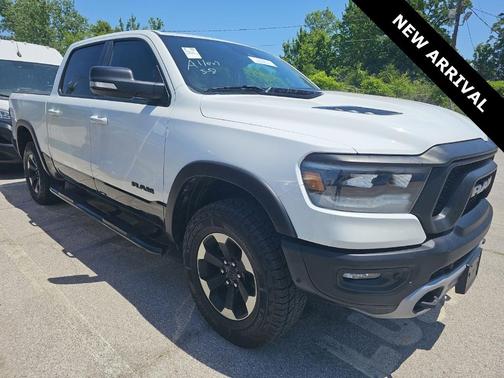 Bright White Clearcoat 2021 RAM 1500 Rebel