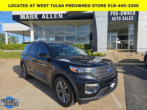 Black Metallic 2022 Ford Explorer XLT