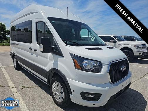 Oxford White 2024 Ford Transit-350 XLT